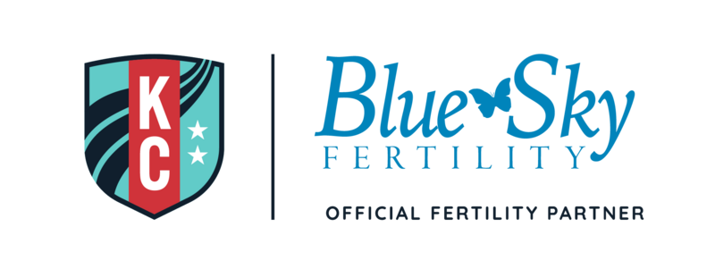 KC Current and BlueSky Fertility logos for Official Fertility Partnership