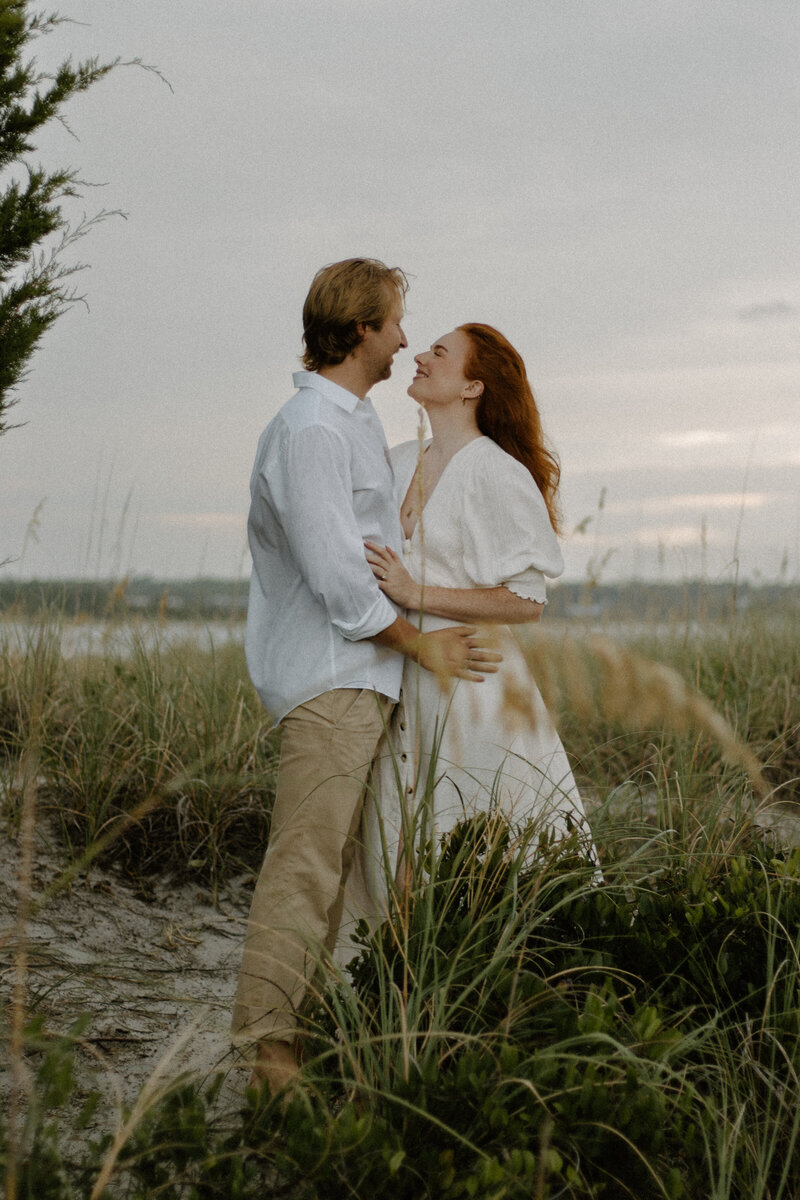 Engagement Session by the beach in Texas