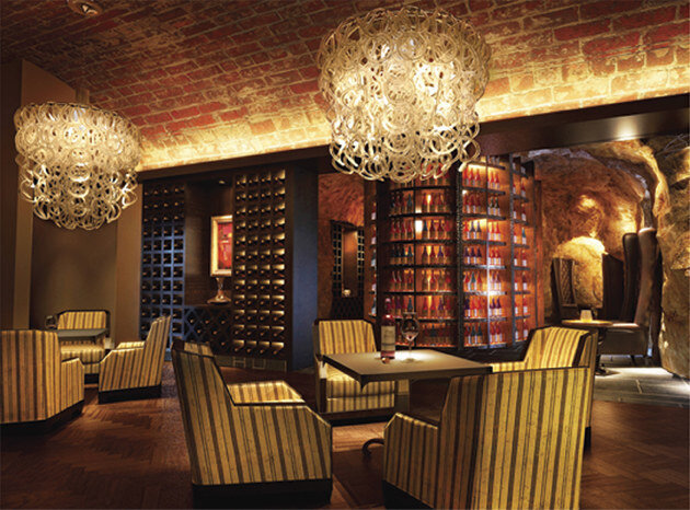 Luxury hotel restaurant interior design