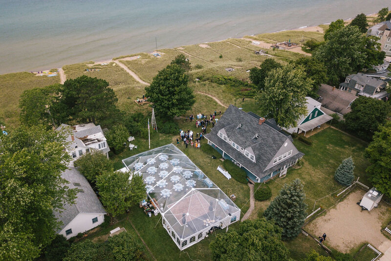 Tented Reception in South Haven