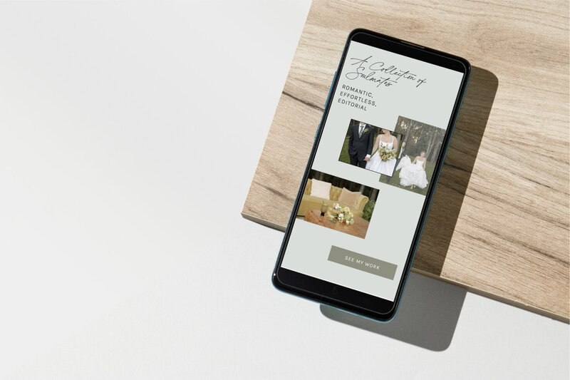 Website in a week for a wedding photographer based in Raleigh NC.