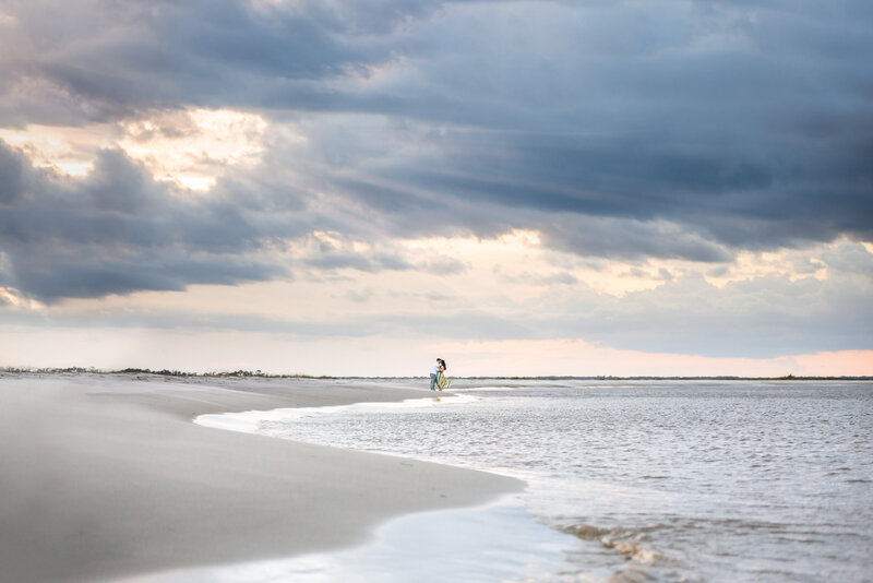Charleston South Carolina Engagement Photographer Folly Beach