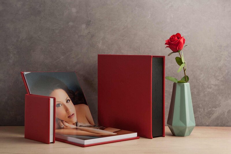 Heirloom quality boudoir album