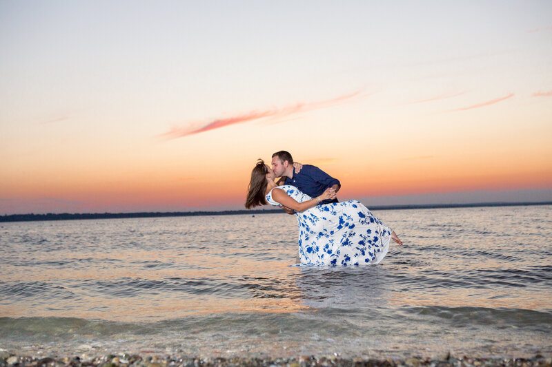 Engagement session for New England Somerset