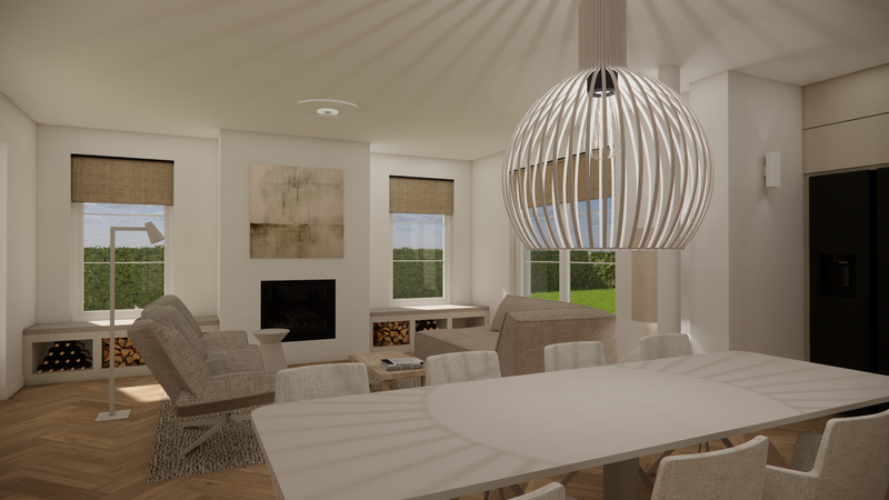 modern art en glazen vazen