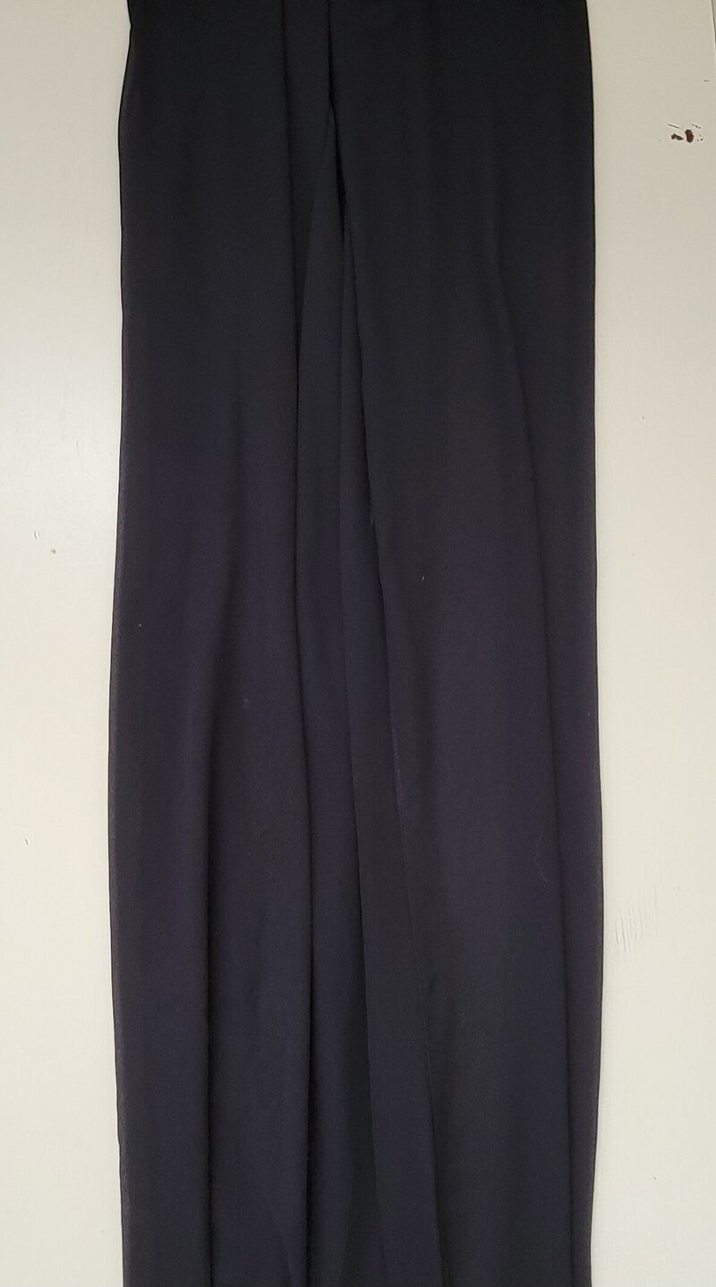 Chiffon table runner - Black-Rori Ranch Rentals