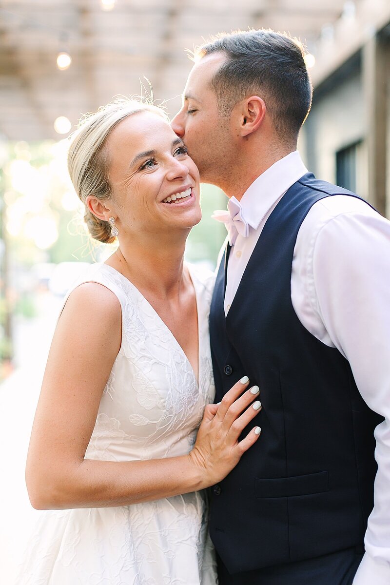 Newlywed Golden Hour Portraits | Michigan Elopement Photographer