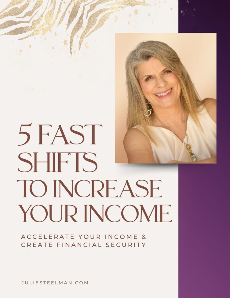Julie steelman guide book cover for 5 fast shifts