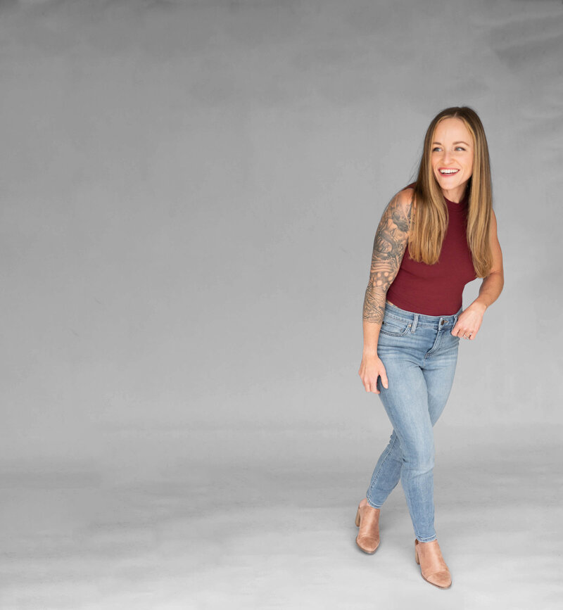 Grace Miller head designer of pink pelican creative company