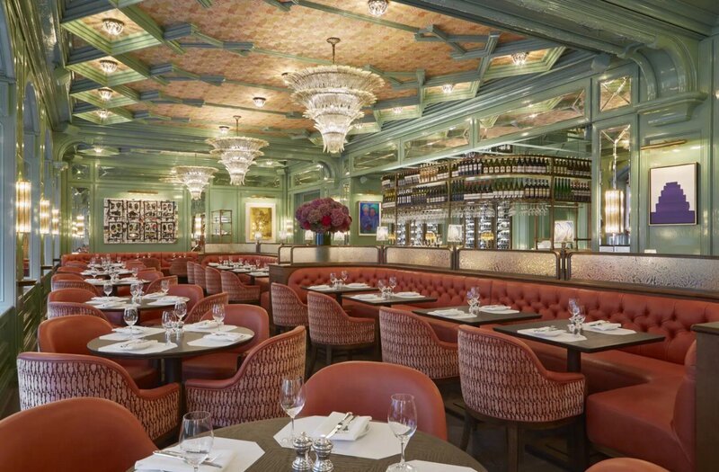 Baur au Lac Hotel Dining Room