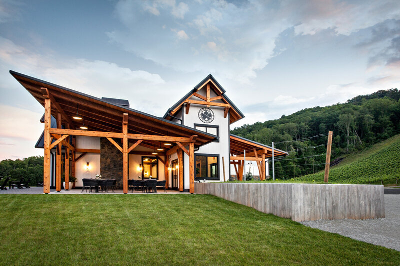 Stone Ashe Vineyard facilities built by Cooper Construction
