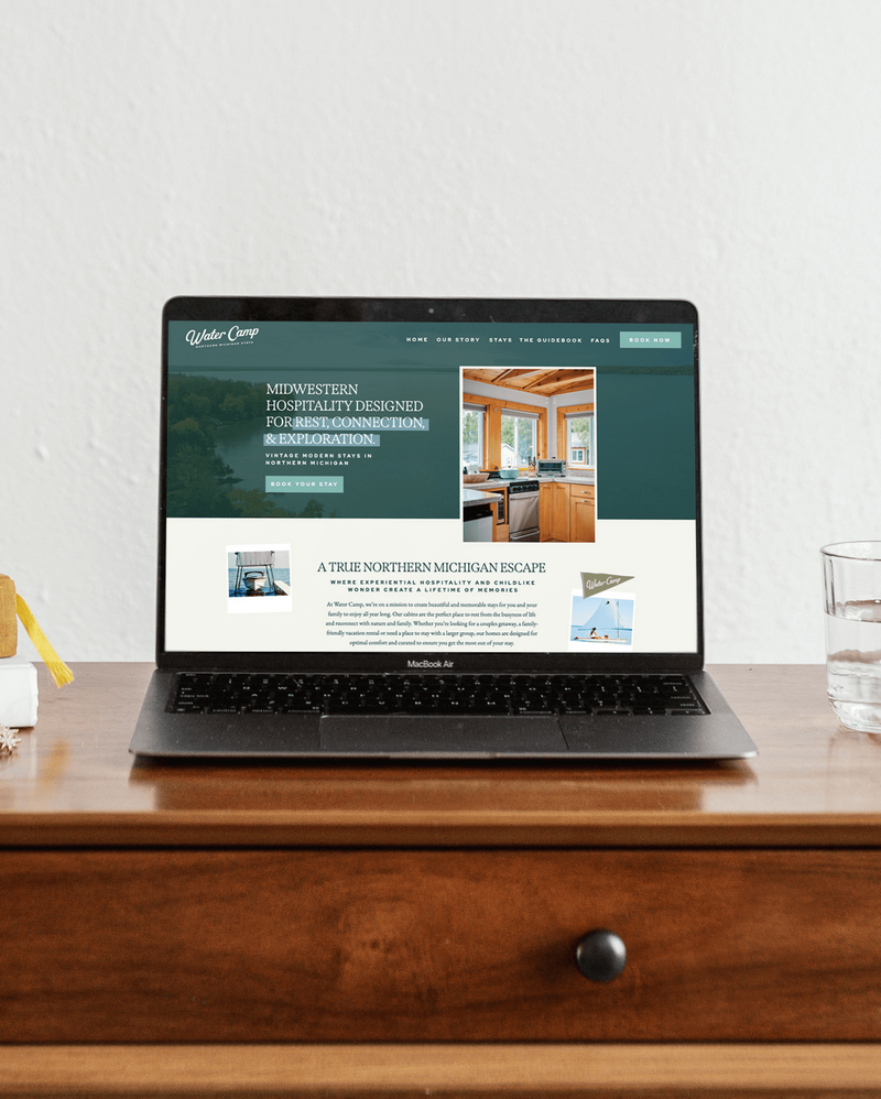 hand-drawn map illustration for airbnb  website design
