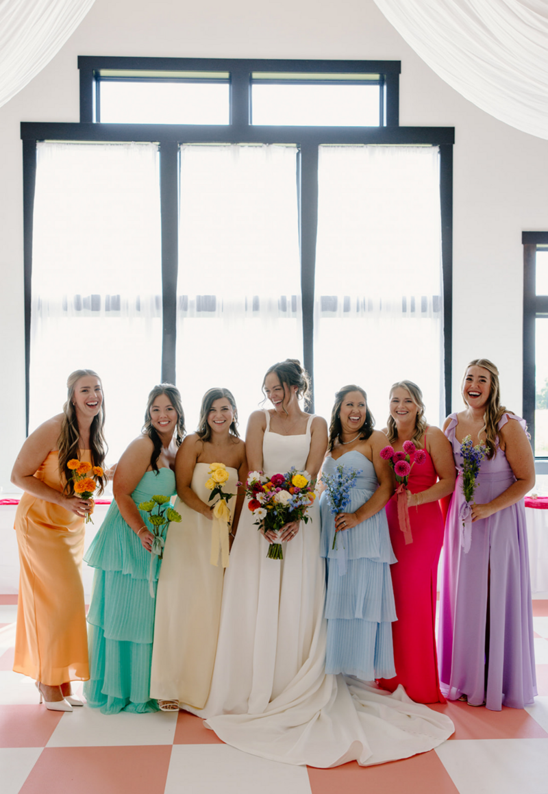 Indiana_Michigan_Wedding Planner_Lafayette_New Journey Farm_Outdoor Wedding_Bridal Fashion_The Bridal Party