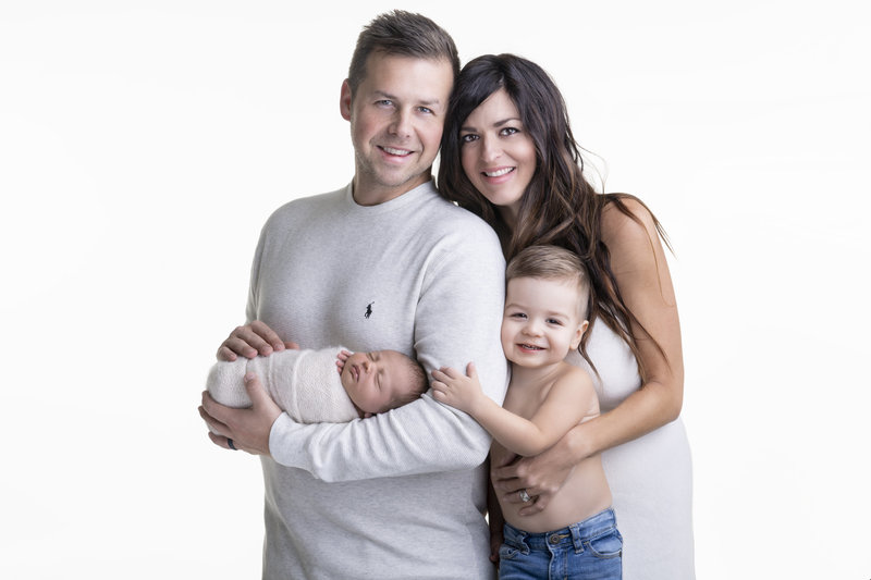 Family professional portrait photography  studio  in Bend oR