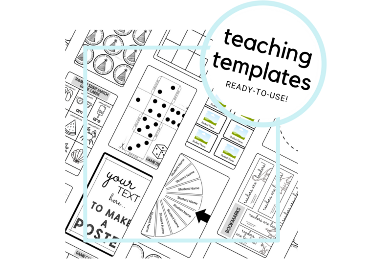 teacher brand kits templates