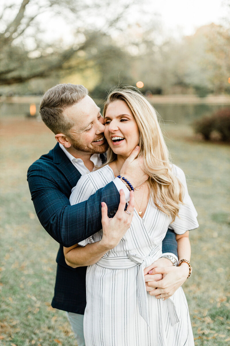 Giggles go with Engagement photos!