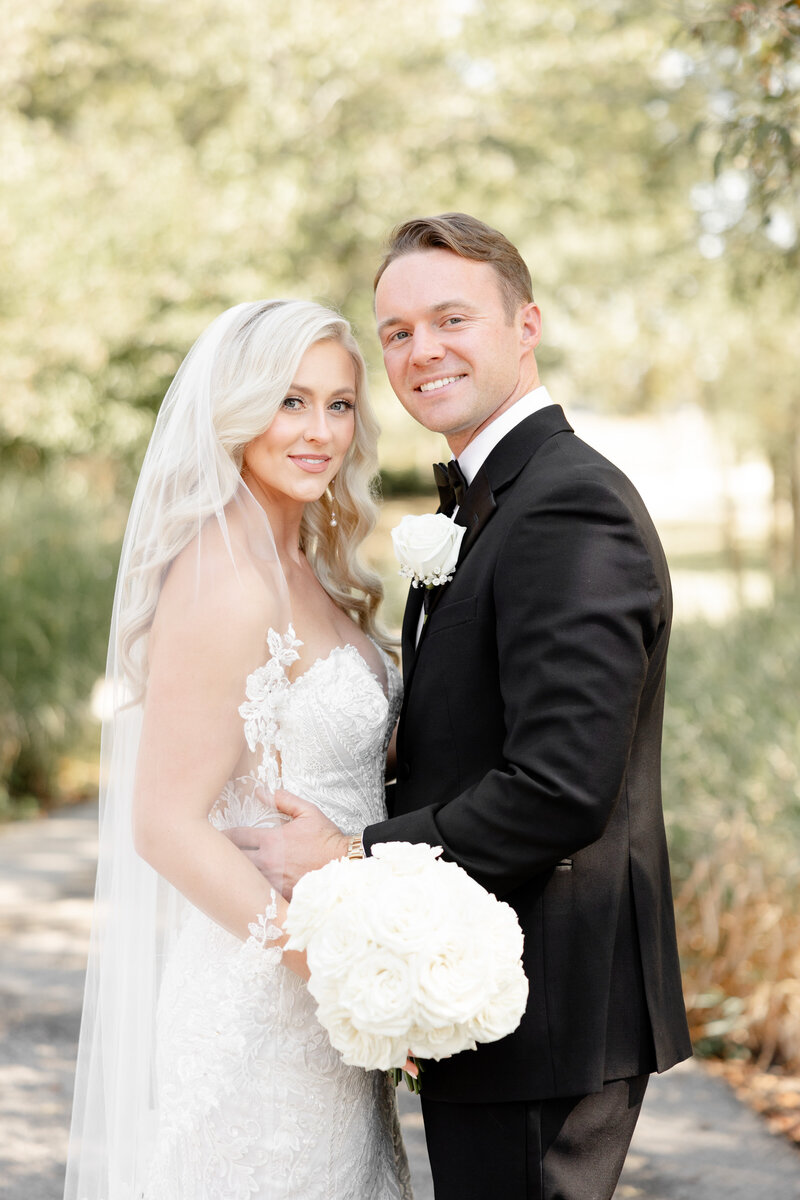 Indiana_Michigan_Wedding Planner_Lizton_Lizton Lodge_Bridal Fashion_Couple's Portrait_Together