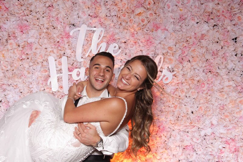 Flower Wall Rental Philly Snap Booth