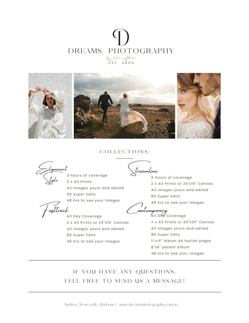 Affordable wedding photography in Sydney