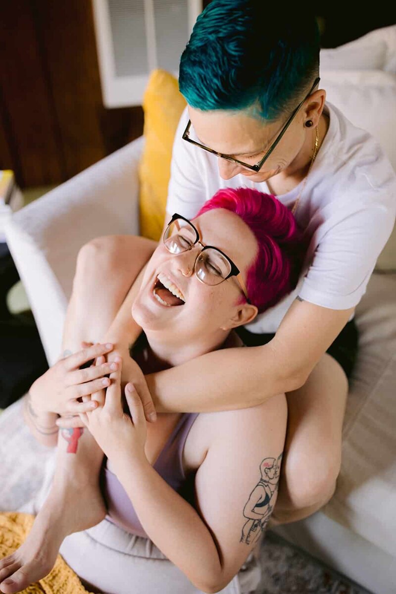 Guerneville Elopement - Lesbian Wedding - GunnShot Photography 