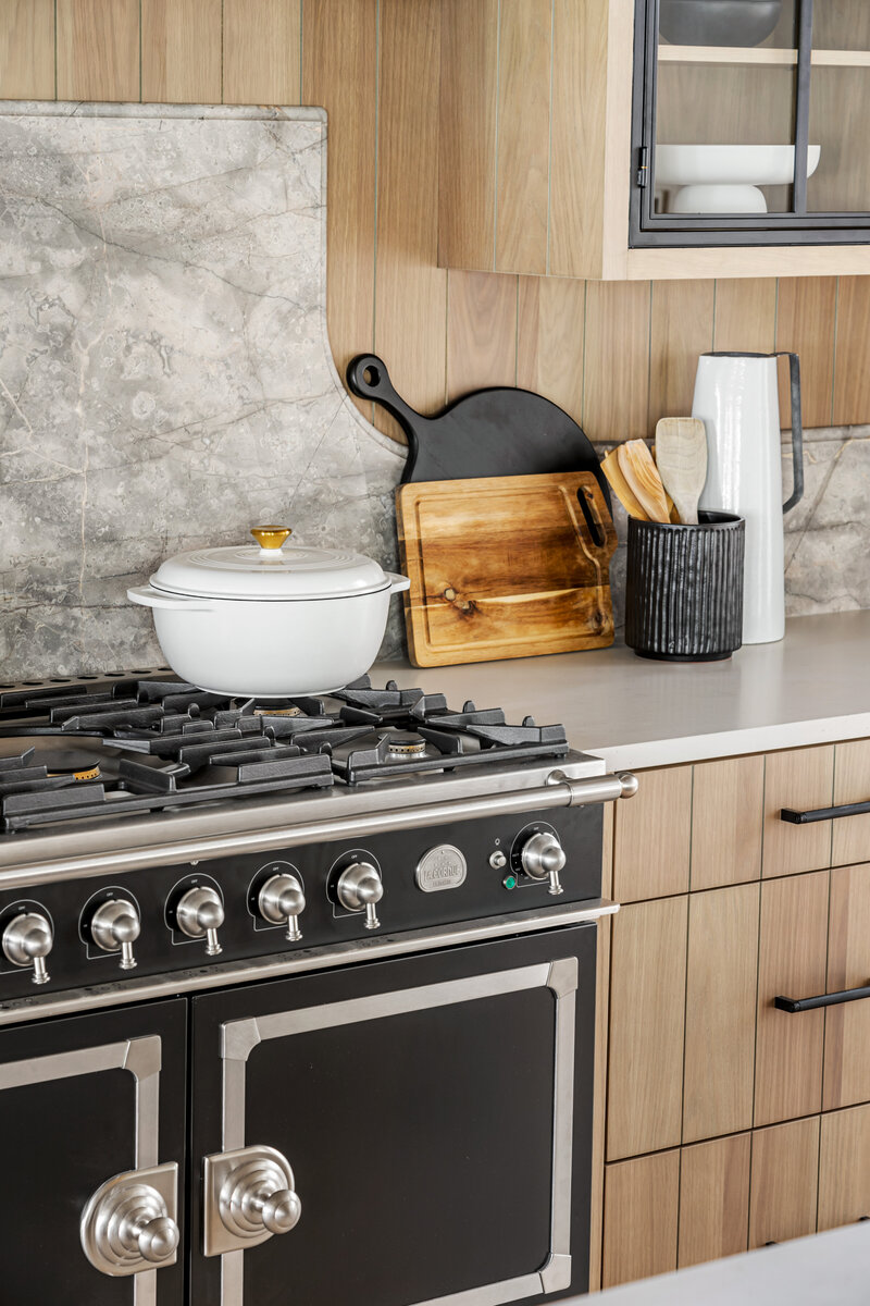 Occupied home staging kitchen styling Vancouver