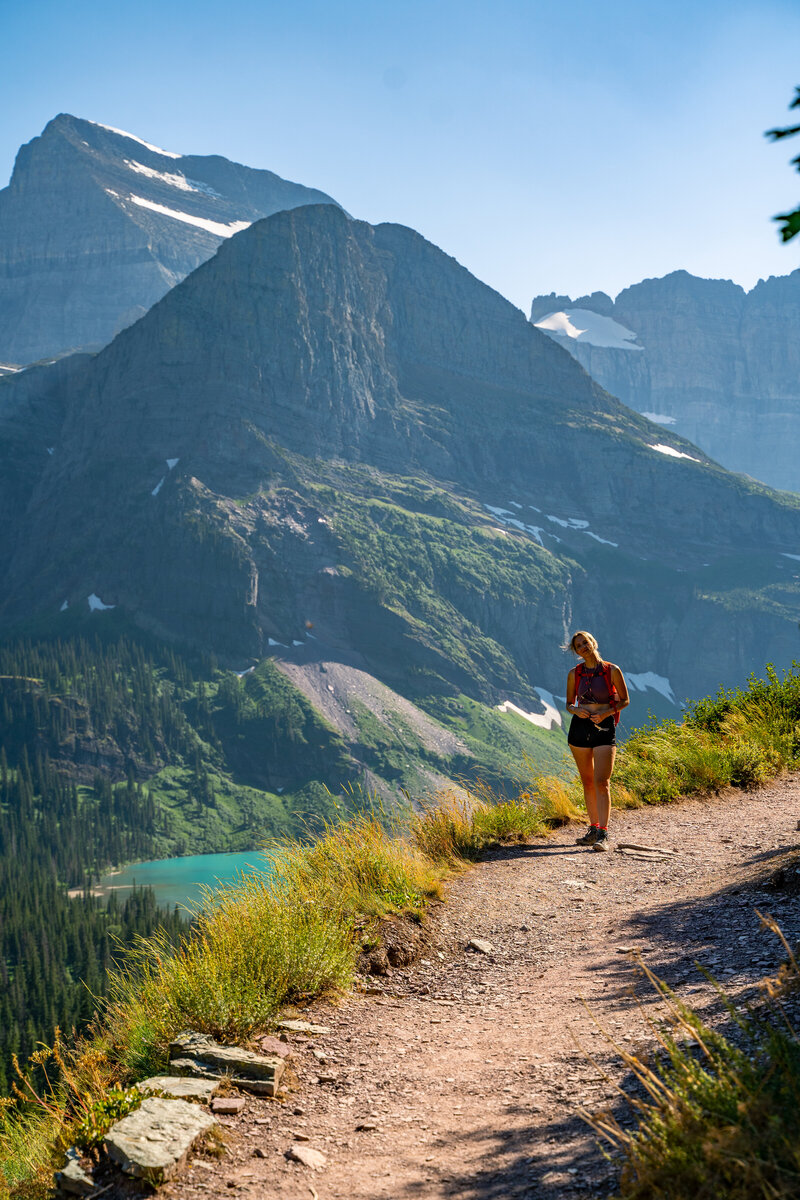Emme Grinnell Glacier Trail 4
