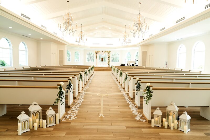 Harborside Wedding Chapel Inside