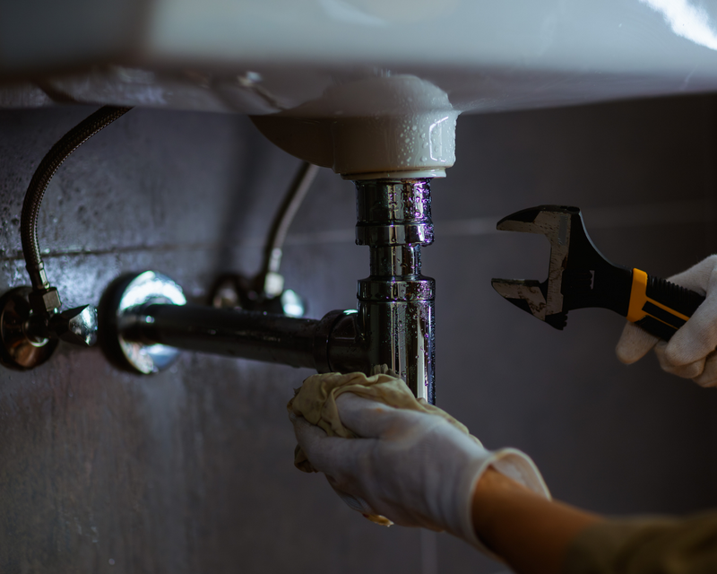 Nate from Nate’s Handyman Co. repairing a wood deck for a homeowner in the Upstate SC. Image shows professional deck repair work including replacing damaged deck boards and reinforcing the structure. Reliable deck repair and deck building services available in Greenville, Travelers Rest, Greer, Taylors, and surrounding Upstate areas