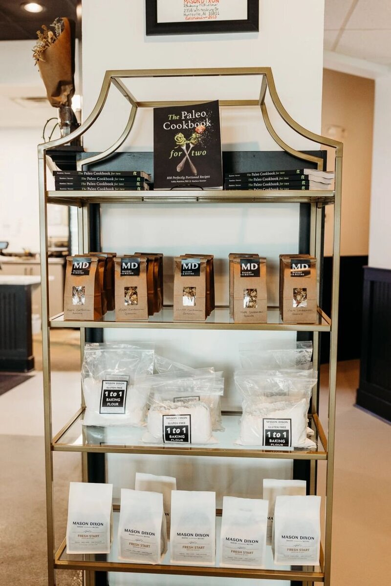 Take and bake goods at Mason Dixon Bakery