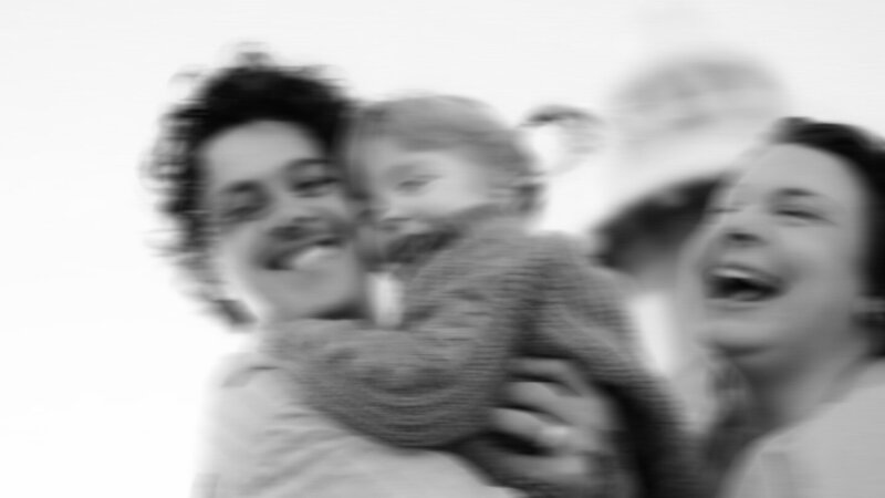 Candid moment from a Perth family shoot