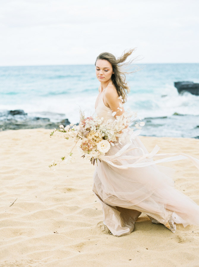 00099- Fine Art Film Hawaii Destination Elopement Wedding Photographer Sheri McMahon