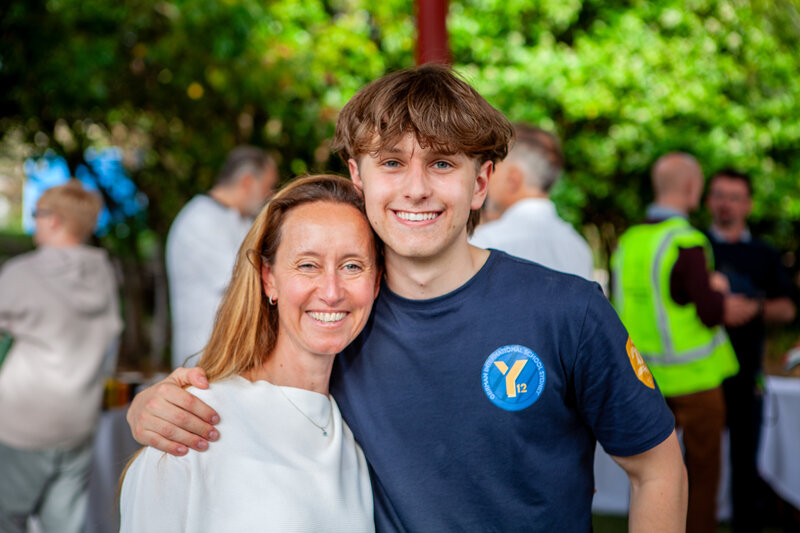 Cedric and Mum