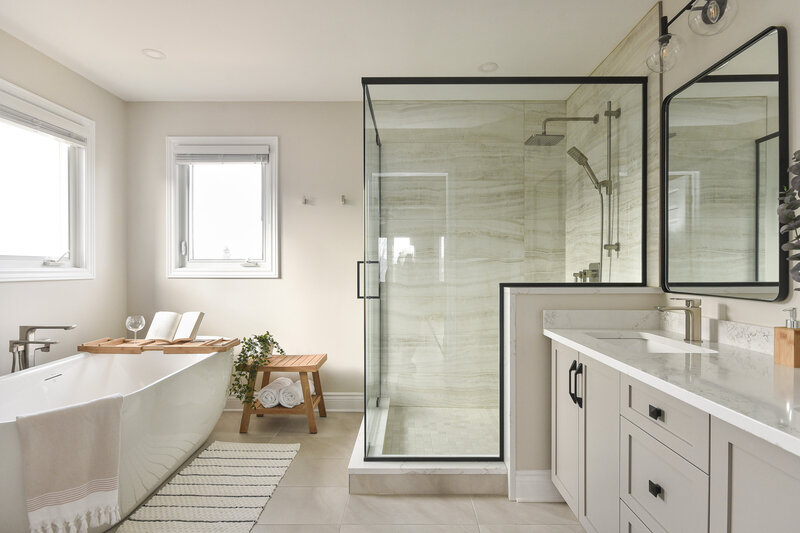 ensuite interior design project in ottawa