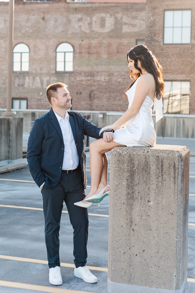 Downtown Louisville Engagement Session - Nicole and Brendan-31