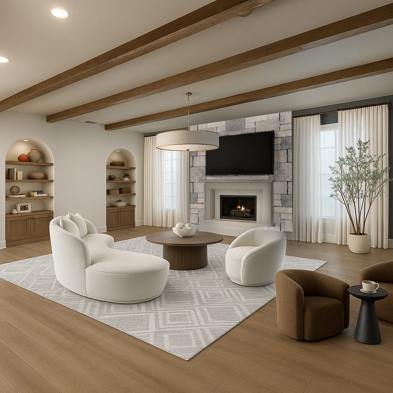Residential interior design in California