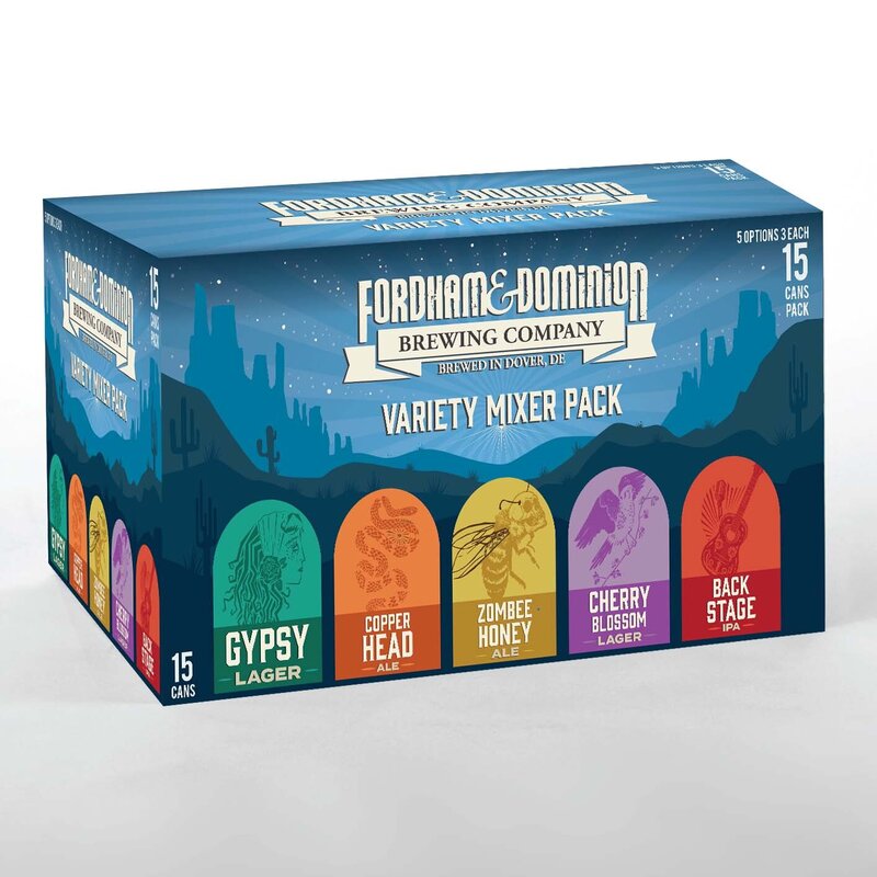 Fordham Dominion Variety packaging sample