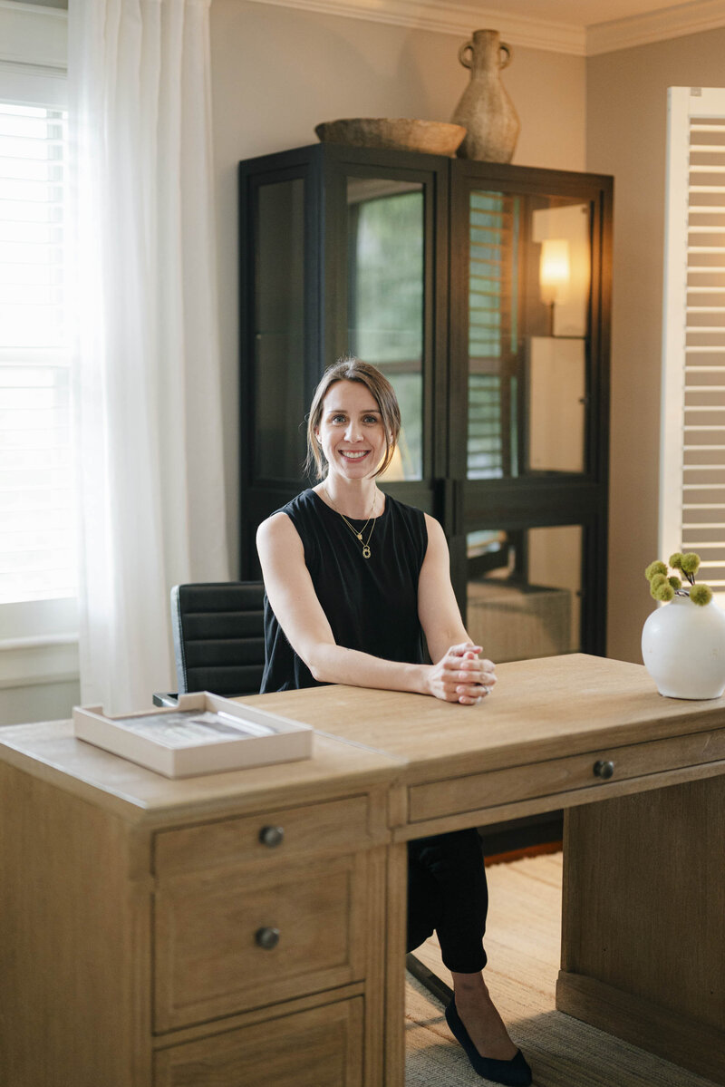 Isabelle Morley in Her Office