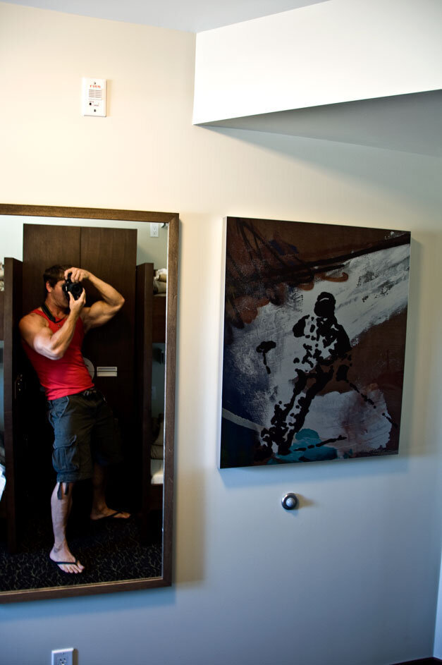 Brent Ray Fraser HI Whistler Hostel Art Art Installation 2010 - 09