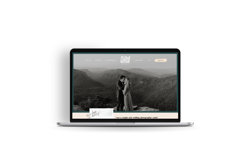 Ashley Olson photography website
