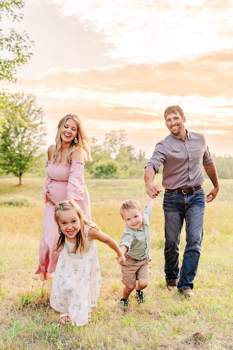 eau claire family photography session