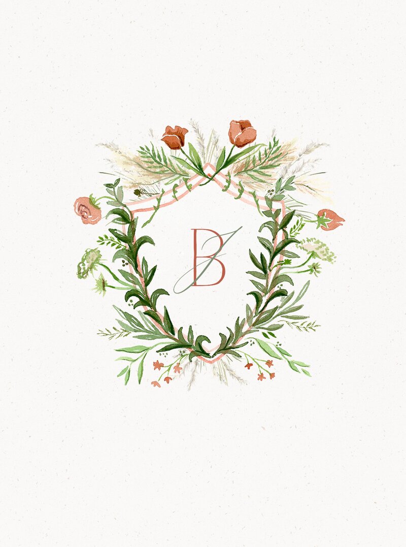 Jaye-Bird-Custom-Wedding-Invitations-Watercolor-Wedding-Crest-2