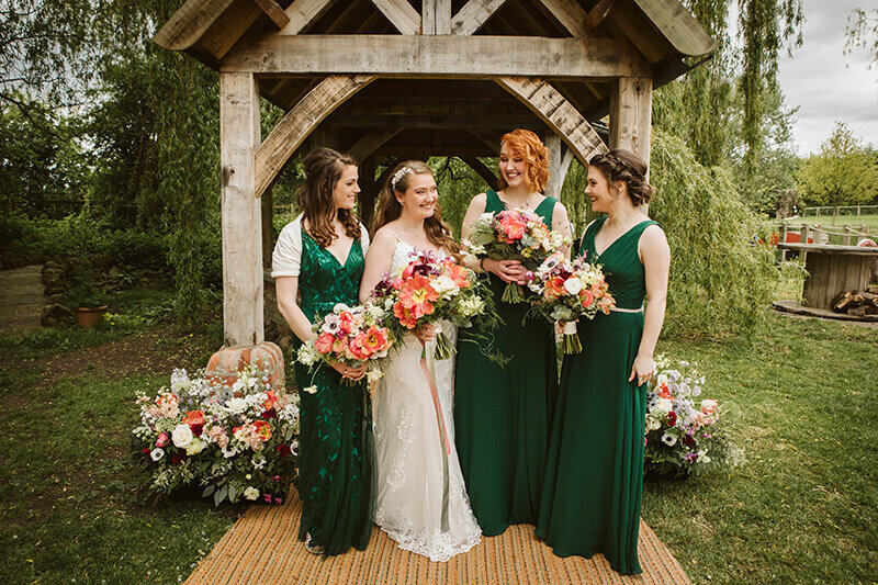 Bridesmaids bouquets