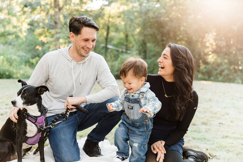 Houston Family Natural Light Portrait