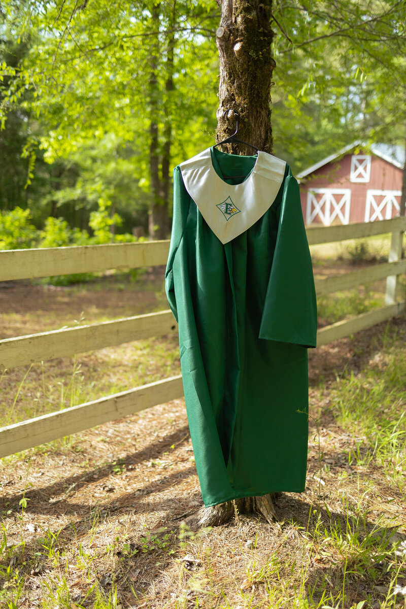 EHS grad stole hanging from tree Covington GA