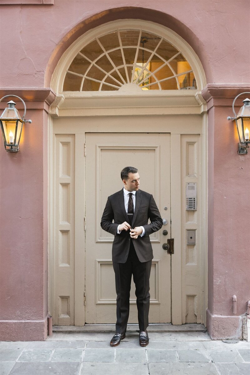 Couple Snuggling at wedding venues in Lafayette La