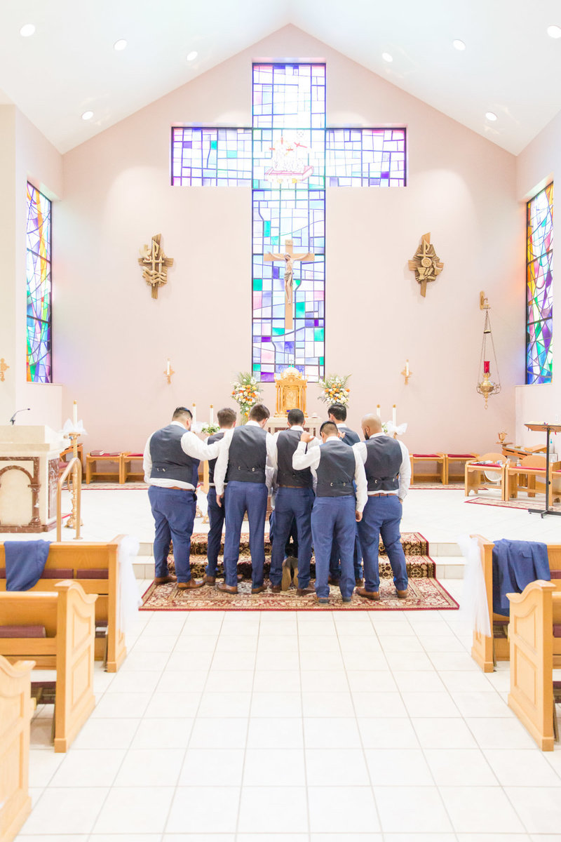dusty-blue-navy-romantic-holy-family-church-steubenville-ohio-wedding-18