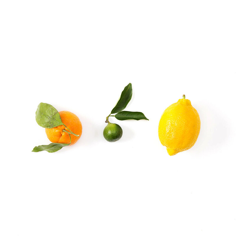 orange lime lemon