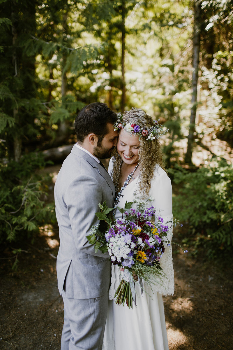 outdoor Oregon wedding photography