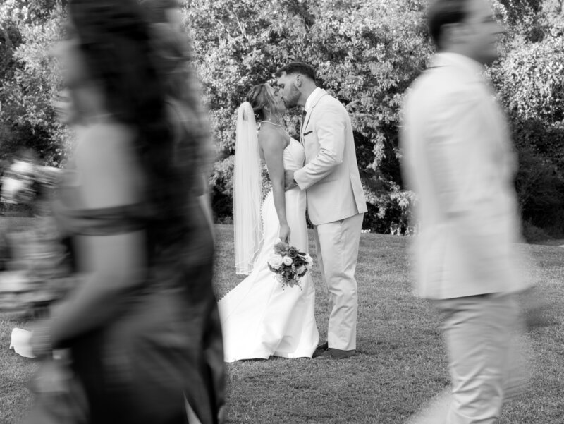 motion blur wedding photos