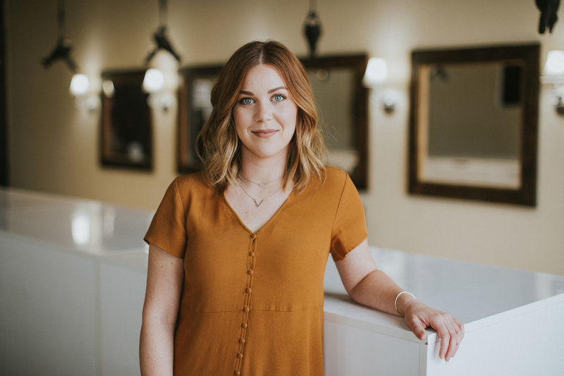 Meet Lindsay the  owner and lead stylist of Lexington Hair Salon Ace & Ember